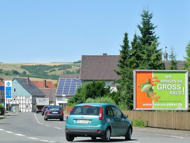 Plakat in Trendelburg