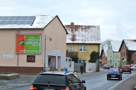 Plakatwerbung in Oerlenbach