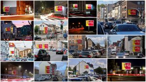 Wir bringen Sie GROSS raus - Plakat wirkt!