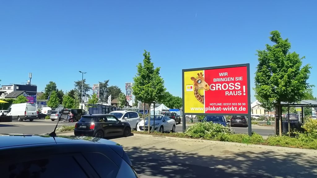 Impress Werbetafel