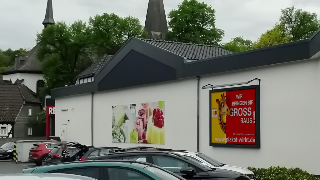 Impress Werbetafel