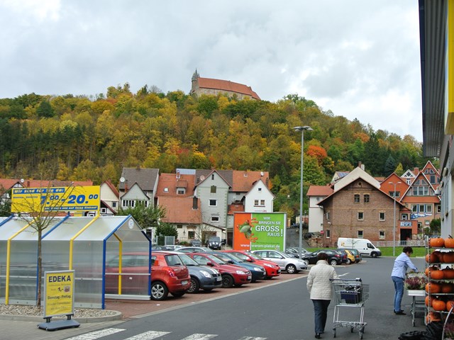 Plakatwerbung in Spangenberg