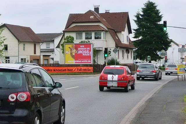 Plakat wirkt in Rotenburg an der Fulda